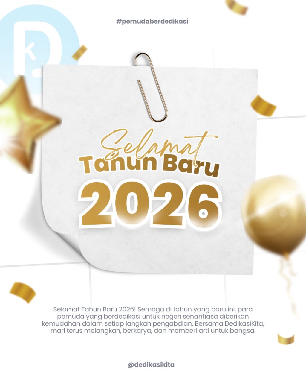 Instagram post from dedikasikita. This post is in position 1.